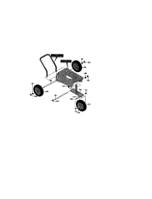 Wheels / Linkage Assembly parts for Craftsman Edger 536772100 from AppliancePartsPros.com