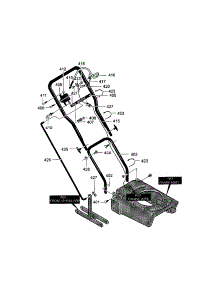 Frame Assembly parts for Craftsman Edger 536772101 from AppliancePartsPros.com