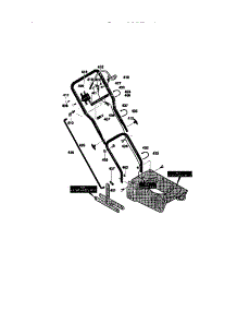 Handle Assembly parts for Craftsman Edger 536772200 from AppliancePartsPros.com