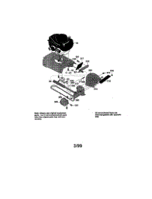 Engine / Frame Assembly parts for Craftsman Edger 536772210 from AppliancePartsPros.com
