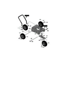 Wheels Assembly parts for Craftsman Edger 536772210 from AppliancePartsPros.com
