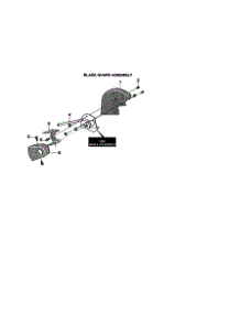 Blade Guard Assembly parts for Craftsman Edger 536772300 from AppliancePartsPros.com