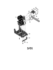 Engine parts for Craftsman Edger 536772301 from AppliancePartsPros.com