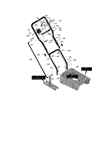 Handle parts for Craftsman Edger 536772330 from AppliancePartsPros.com