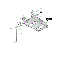 Rear Wheel Assembly parts for Craftsman Edger 536772340 from AppliancePartsPros.com