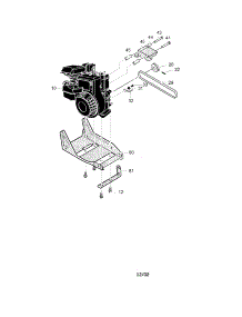 Engine / Frame parts for Craftsman Edger 536772341 from AppliancePartsPros.com
