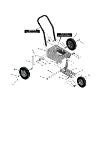 Wheel Assembly parts for Craftsman Edger 536772350 from AppliancePartsPros.com