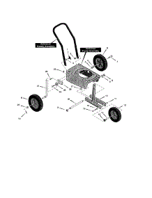 Wheel Assembly parts for Craftsman Edger 536772360 from AppliancePartsPros.com
