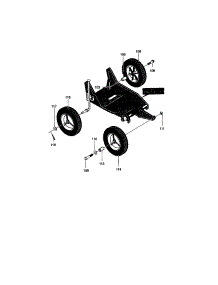 Tires parts for Craftsman Edger 536772400 from AppliancePartsPros.com