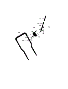Upper Handle parts for Craftsman Edger 536772400 from AppliancePartsPros.com