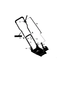 Lower Handle parts for Craftsman Edger 536772400 from AppliancePartsPros.com