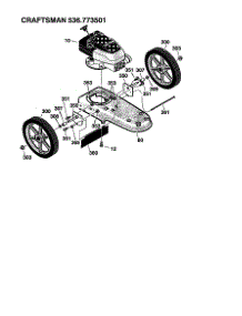 Engine parts for Craftsman Gas Line Trimmer 536773501 from AppliancePartsPros.com