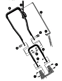Handle Assembly parts for Craftsman Edger 536787581 from AppliancePartsPros.com