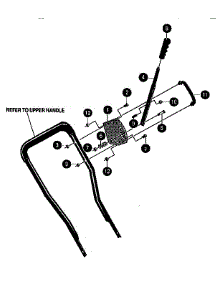 Depth Adjust Handle Assembly parts for Craftsman Edger 536787581 from AppliancePartsPros.com