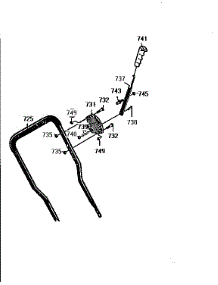 Upper Handle Assembly parts for Craftsman Edger 536797470 from AppliancePartsPros.com