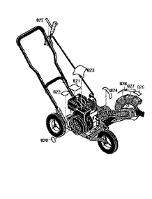 Decals parts for Craftsman Edger 536797470 from AppliancePartsPros.com