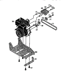 Engine Assembly parts for Craftsman Edger 536797480 from AppliancePartsPros.com