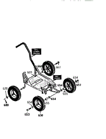 Tire Assembly parts for Craftsman Edger 536797480 from AppliancePartsPros.com