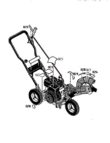 Decals parts for Craftsman Edger 536797480 from AppliancePartsPros.com