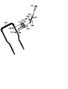 Upper Handle Assembly parts for Craftsman Edger 536797481 from AppliancePartsPros.com
