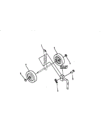 Wheel Assembly parts for Craftsman Farming 536797500 from AppliancePartsPros.com