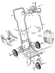 Main Frame parts for Craftsman Edger 536797513 from AppliancePartsPros.com