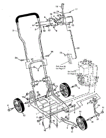 Main Frame parts for Craftsman Edger 536797521 from AppliancePartsPros.com