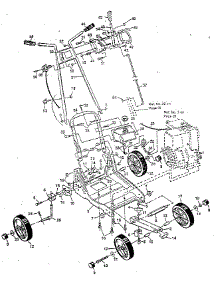Main Frame parts for Craftsman Edger 536797530 from AppliancePartsPros.com