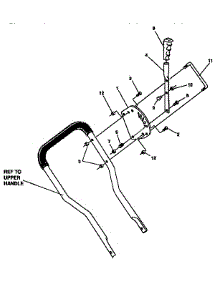 Depth Adjust Handle Assembly parts for Craftsman Edger 536797540 from AppliancePartsPros.com