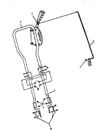 Handle Assembly parts for Craftsman Edger 536797541 from AppliancePartsPros.com