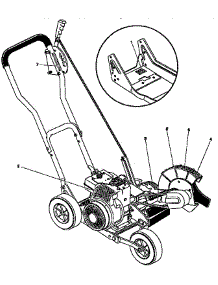 Decals parts for Craftsman Edger 536797570 from AppliancePartsPros.com