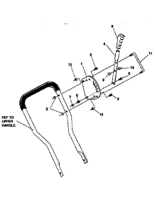 Depth Adjust Handle Assembly parts for Craftsman Edger 536797570 from AppliancePartsPros.com