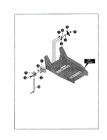 Curb Hopper Assembly parts for Craftsman Edger 536797571 from AppliancePartsPros.com