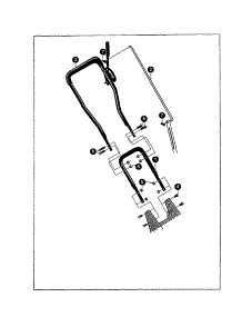 Handle Assembly parts for Craftsman Edger 536797571 from AppliancePartsPros.com