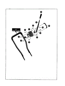 Depth Adjust Handle Assembly parts for Craftsman Edger 536797571 from AppliancePartsPros.com