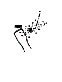 Depth Adjust Handle Assembly parts for Craftsman Edger 536797572 from AppliancePartsPros.com