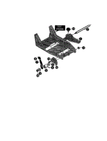 Height Adjustment Lever Assembly parts for Craftsman Edger 536797572 from AppliancePartsPros.com
