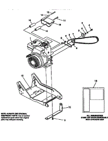 Engine Assembly parts for Craftsman Edger 536797580 from AppliancePartsPros.com