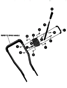 Depth Adjust Handle parts for Craftsman Edger 536797581 from AppliancePartsPros.com