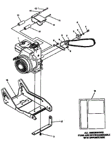 Engine Assembly parts for Craftsman Edger 536797590 from AppliancePartsPros.com