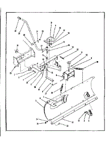 42" Snow Blade Kit parts for Craftsman Riding Mower & Tractor 53681360 from AppliancePartsPros.com