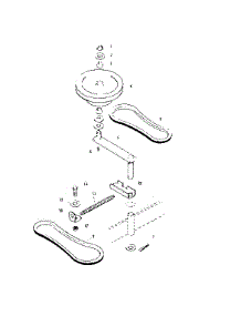 Pulley Assembly parts for Craftsman Riding Mower & Tractor 53681362 from AppliancePartsPros.com