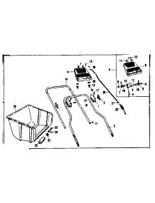 Throttle Control Assembly parts for Craftsman Walk-Behind Lawn Mower 53681600 from AppliancePartsPros.com