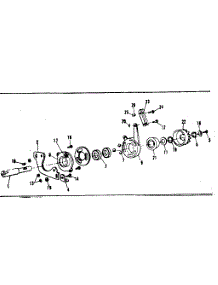 Clutch And Sprocket Assembly parts for Craftsman Walk-Behind Lawn Mower 53681601 from AppliancePartsPros.com
