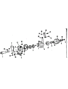 Clutch And Sprocket Assembly parts for Craftsman Walk-Behind Lawn Mower 53681621 from AppliancePartsPros.com