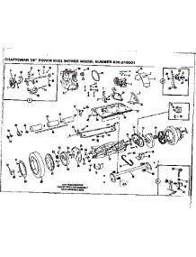 Reel Assembly parts for Craftsman Walk-Behind Lawn Mower 536816901 from AppliancePartsPros.com