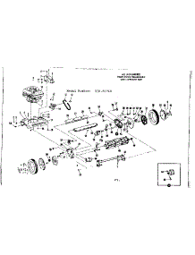 Engine And Reel Assembly parts for Craftsman Walk-Behind Lawn Mower 53681760 from AppliancePartsPros.com