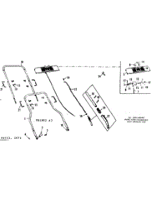 Control Mount Plate Assembly parts for Craftsman Walk-Behind Lawn Mower 53681892 from AppliancePartsPros.com