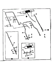 Handle Assembly parts for Craftsman Walk-Behind Lawn Mower 53681893 from AppliancePartsPros.com