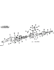 Clutch And Sprocket Assembly parts for Craftsman Walk-Behind Lawn Mower 536819981 from AppliancePartsPros.com